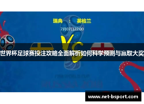 世界杯足球赛投注攻略全面解析如何科学预测与赢取大奖